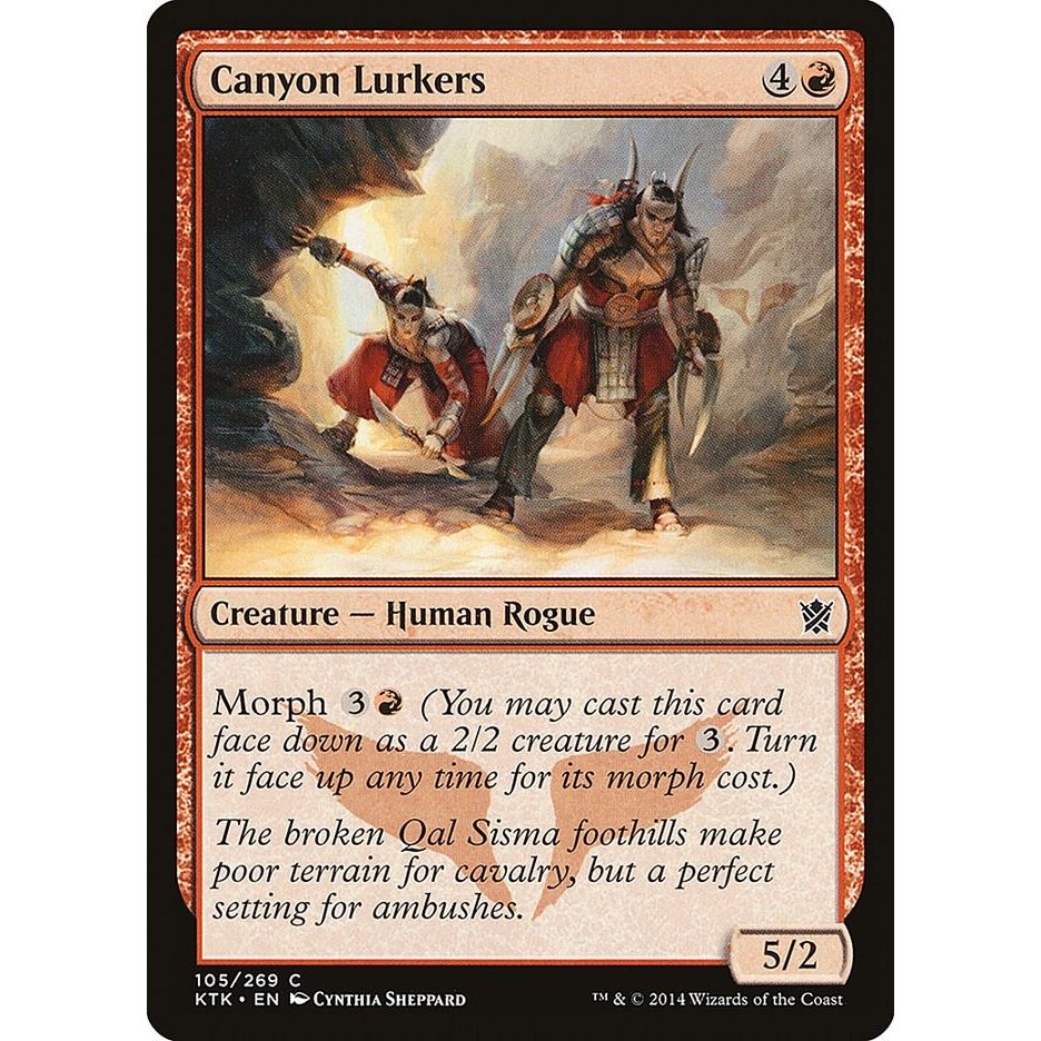 Image for Canyon Lurkers (105) (KTK) - Magic: The Gathering