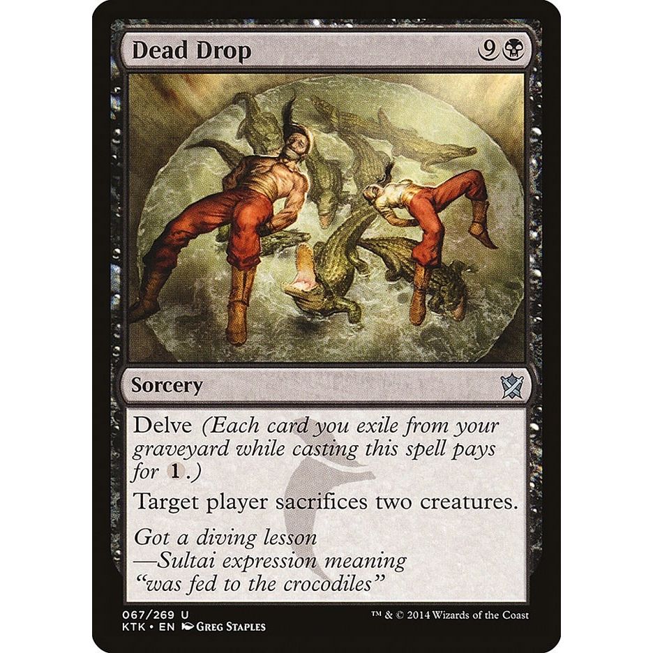 Image for Dead Drop (67) (KTK) - Magic: The Gathering