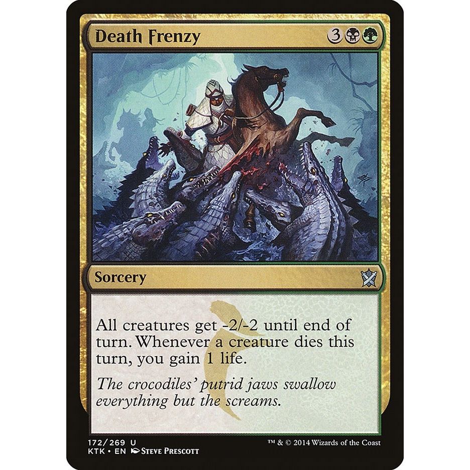 Image for Death Frenzy (172) (KTK) - Magic: The Gathering