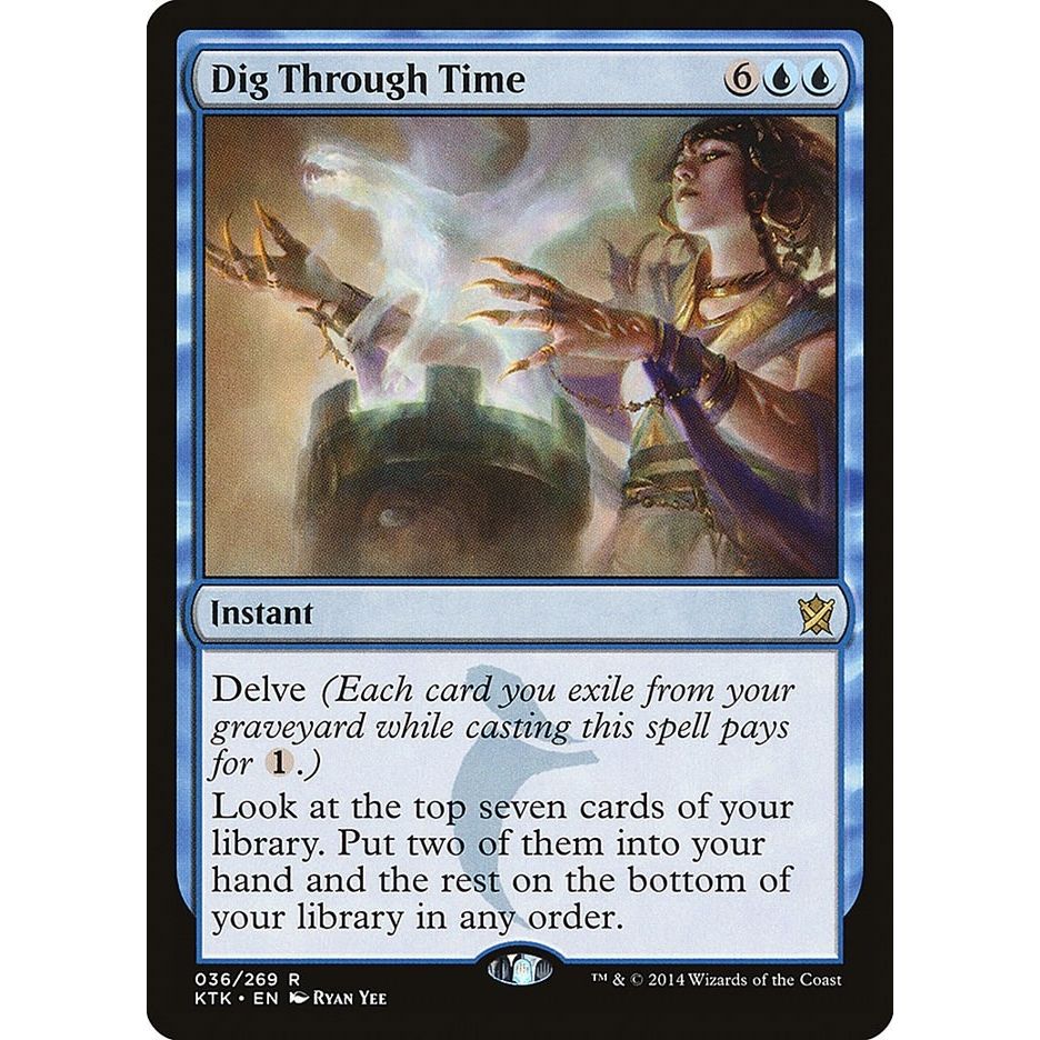 Image for Dig Through Time (36) (KTK) - Magic: The Gathering