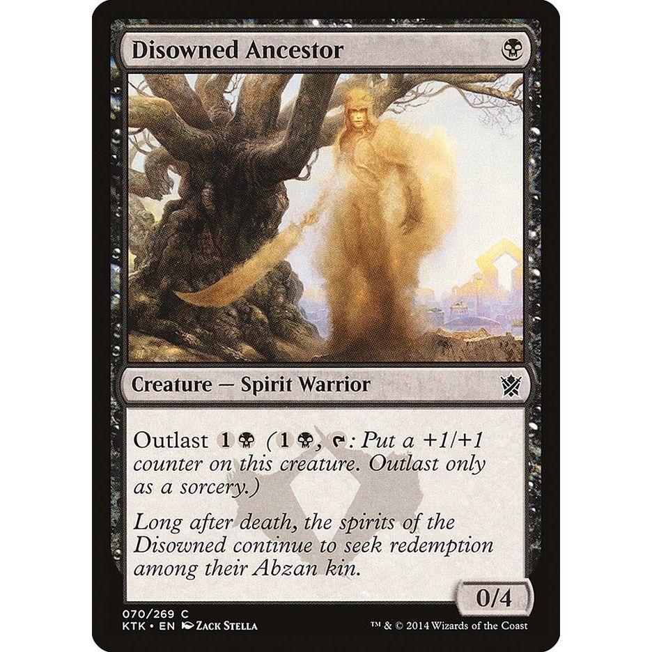 Image for Disowned Ancestor (70) (KTK) - Magic: The Gathering