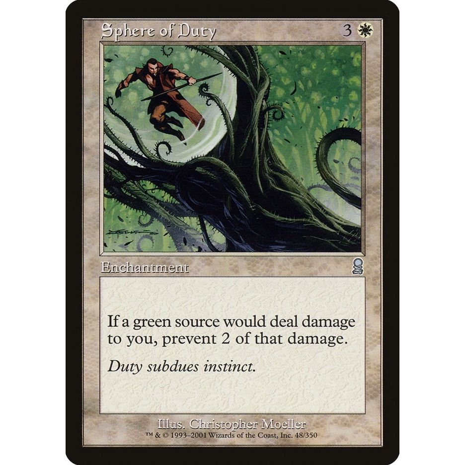 Image for Sphere of Duty (48) (ODY) - Magic: The Gathering