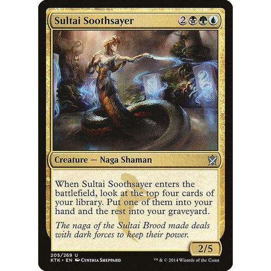 Image for Sultai Soothsayer (205) (KTK) - Magic: The Gathering