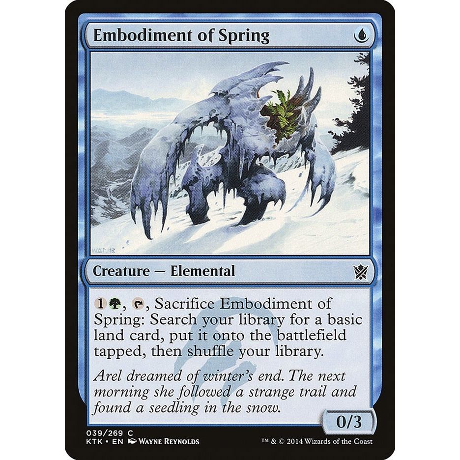 Image for Embodiment of Spring (39) (KTK) - Magic: The Gathering