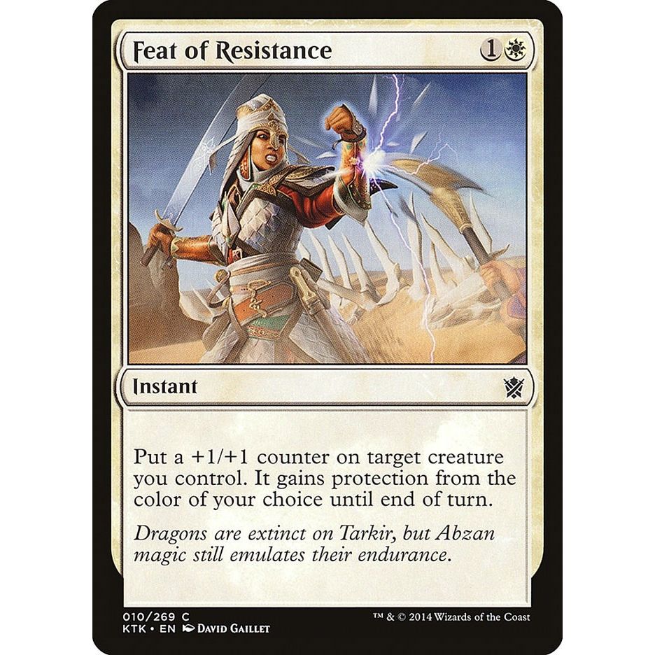 Image for Feat of Resistance (10) (KTK) - Magic: The Gathering
