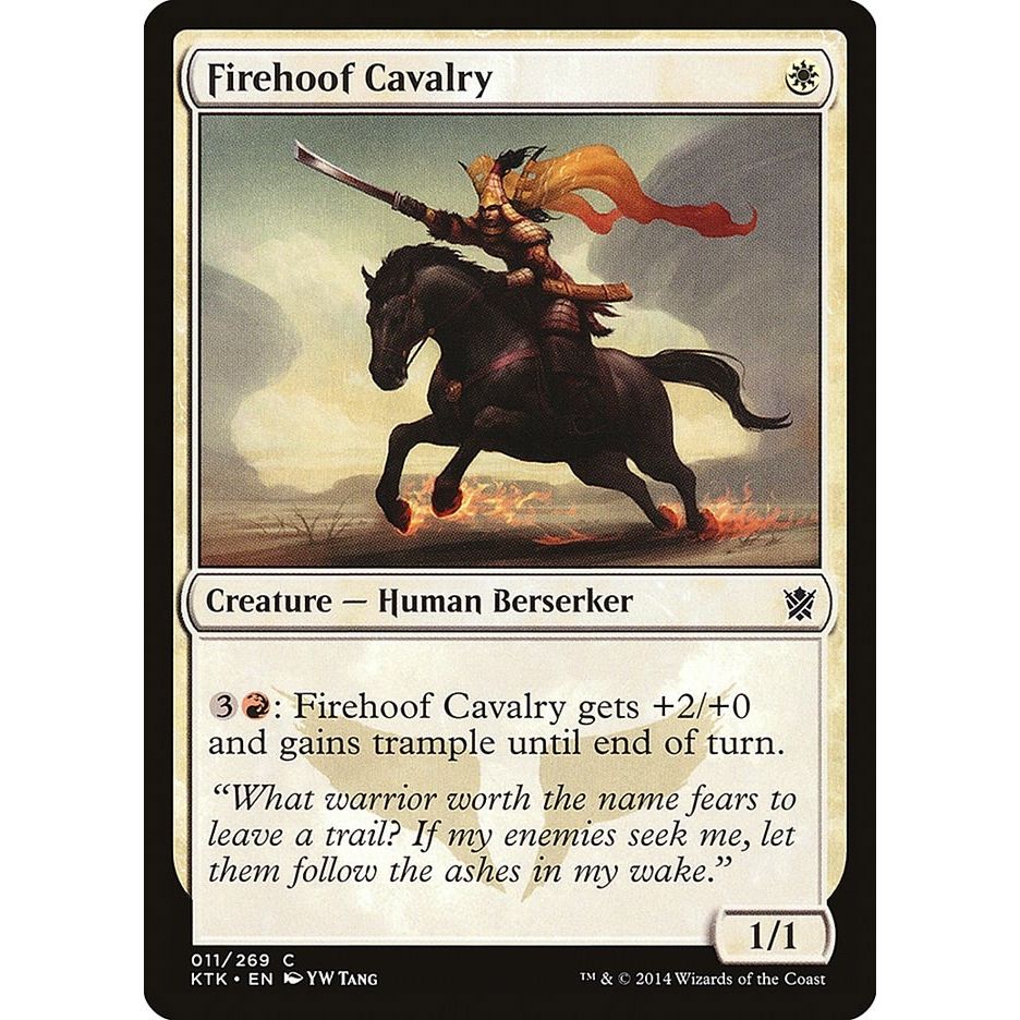 Image for Firehoof Cavalry (11) (KTK) - Magic: The Gathering