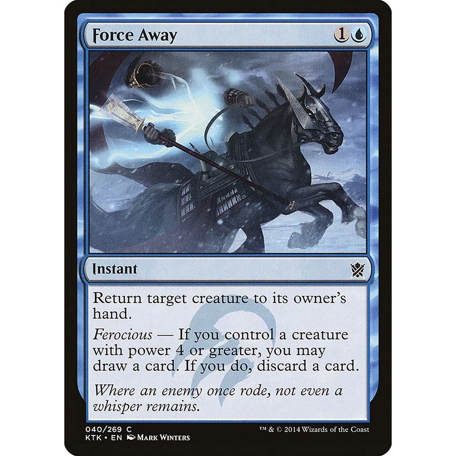 Image for Force Away (40) (KTK) - Magic: The Gathering