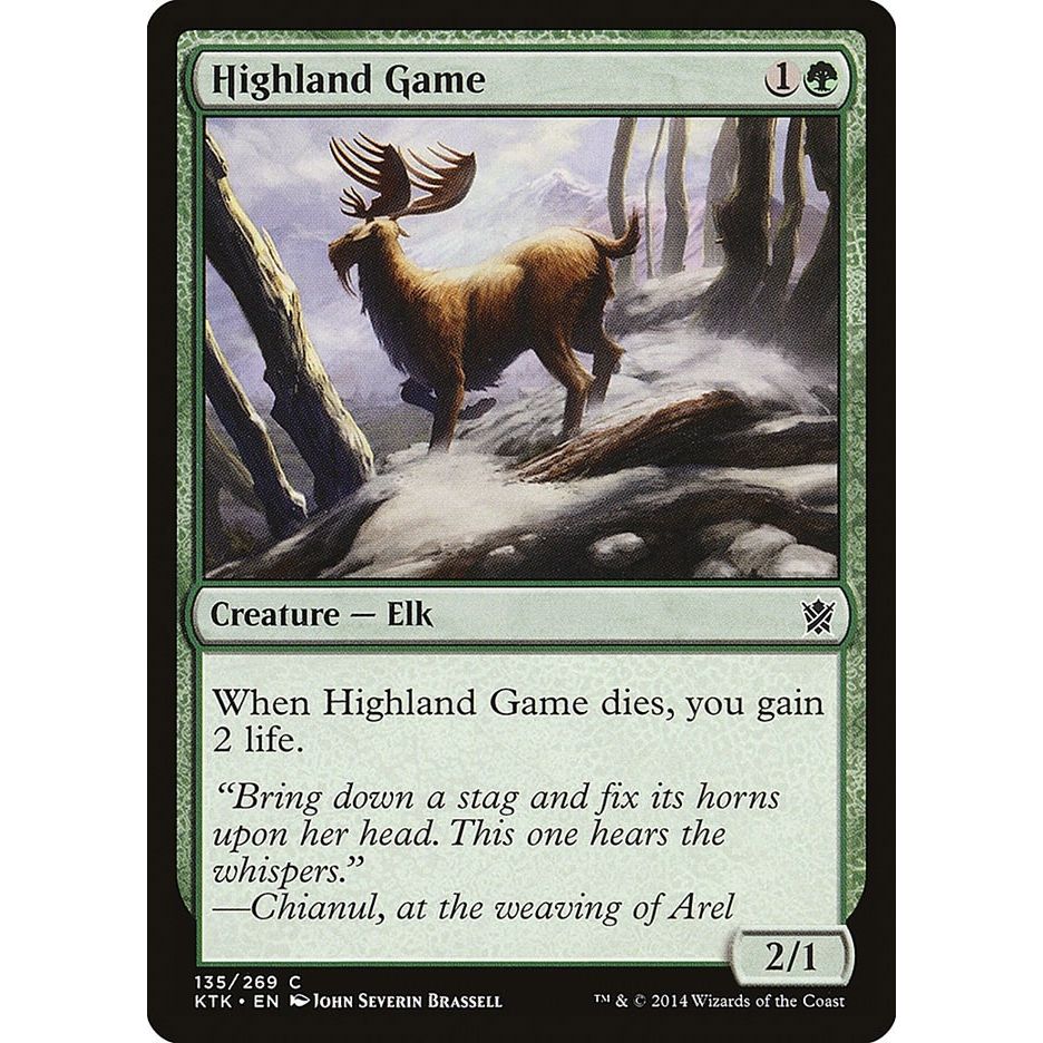 Image for Highland Game (135) (KTK) - Magic: The Gathering
