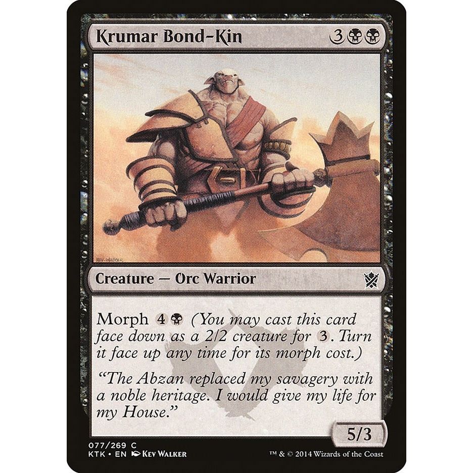 Image for Krumar Bond-Kin (77) (KTK) - Magic: The Gathering