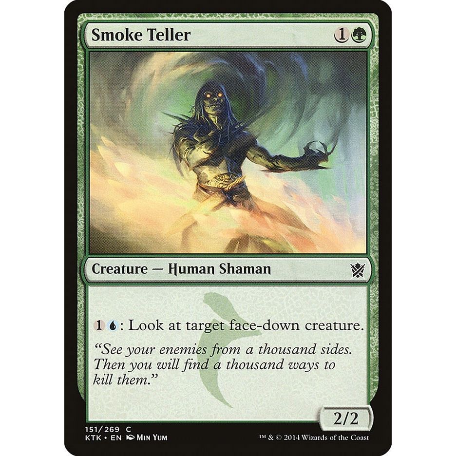 Image for Smoke Teller (151) (KTK) - Magic: The Gathering
