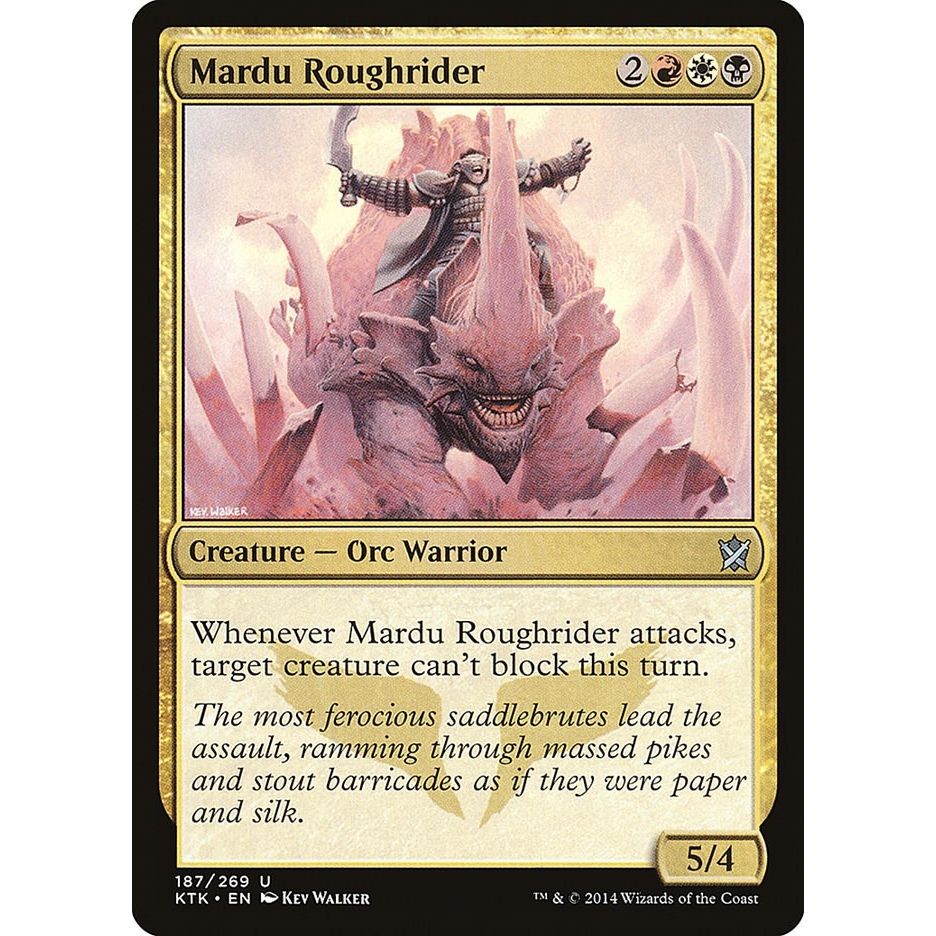 Image for Mardu Roughrider (187) (KTK) - Magic: The Gathering