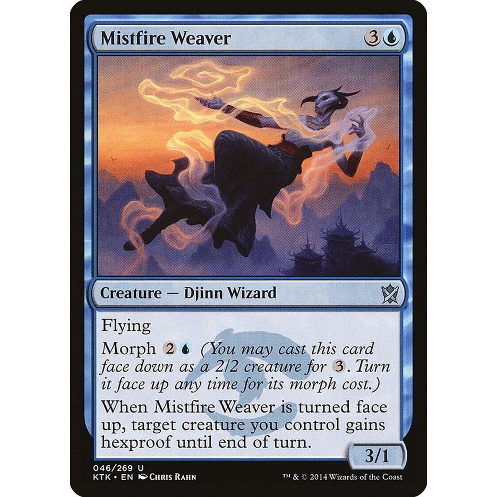 Image for Mistfire Weaver (46) (KTK) - Magic: The Gathering