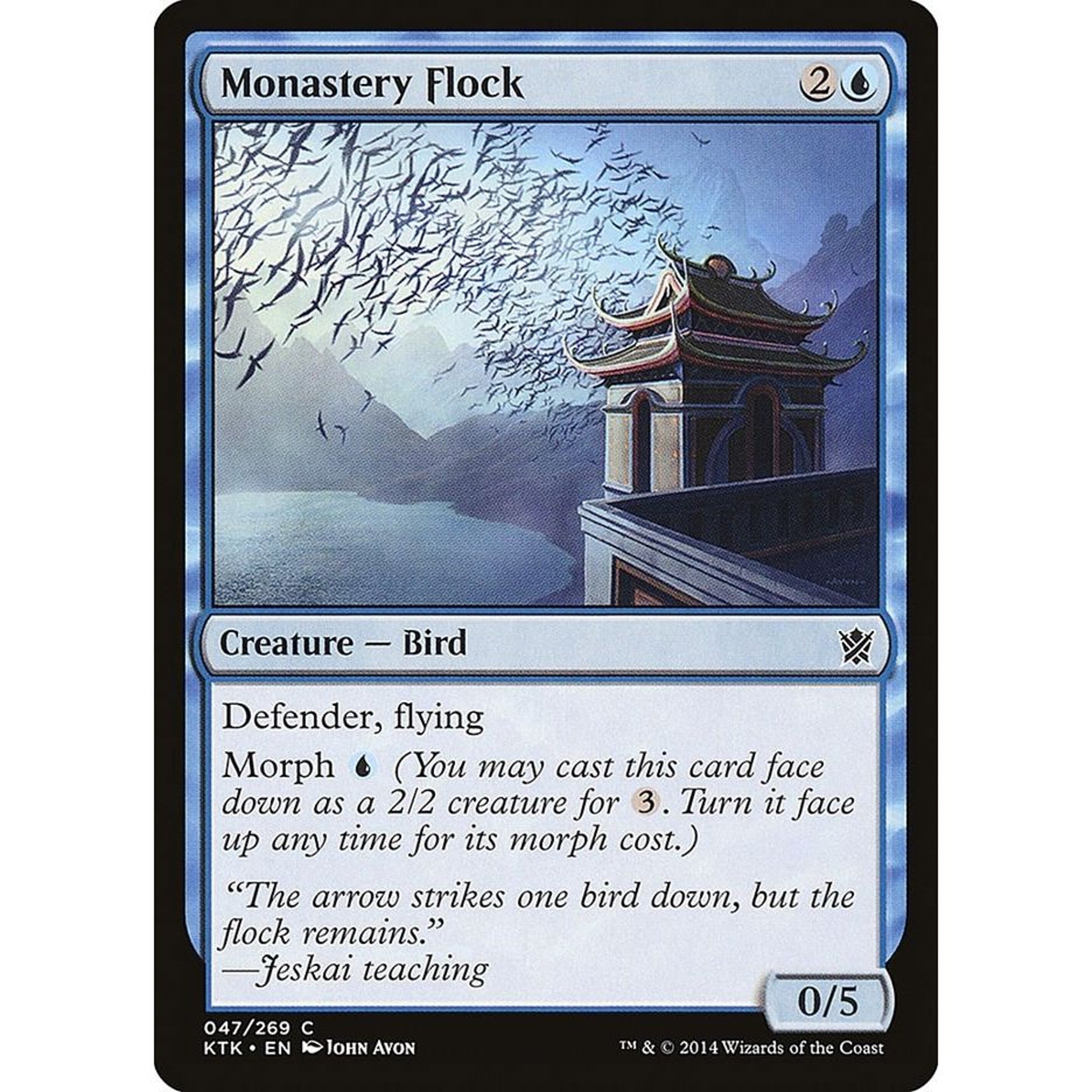 Image for Monastery Flock (47) (KTK) - Magic: The Gathering