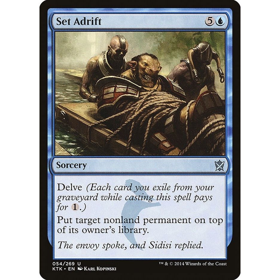 Image for Set Adrift (54) (KTK) - Magic: The Gathering