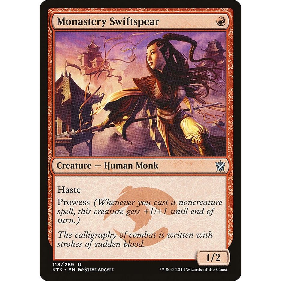 Image for Monastery Swiftspear (118) (KTK) - Magic: The Gathering