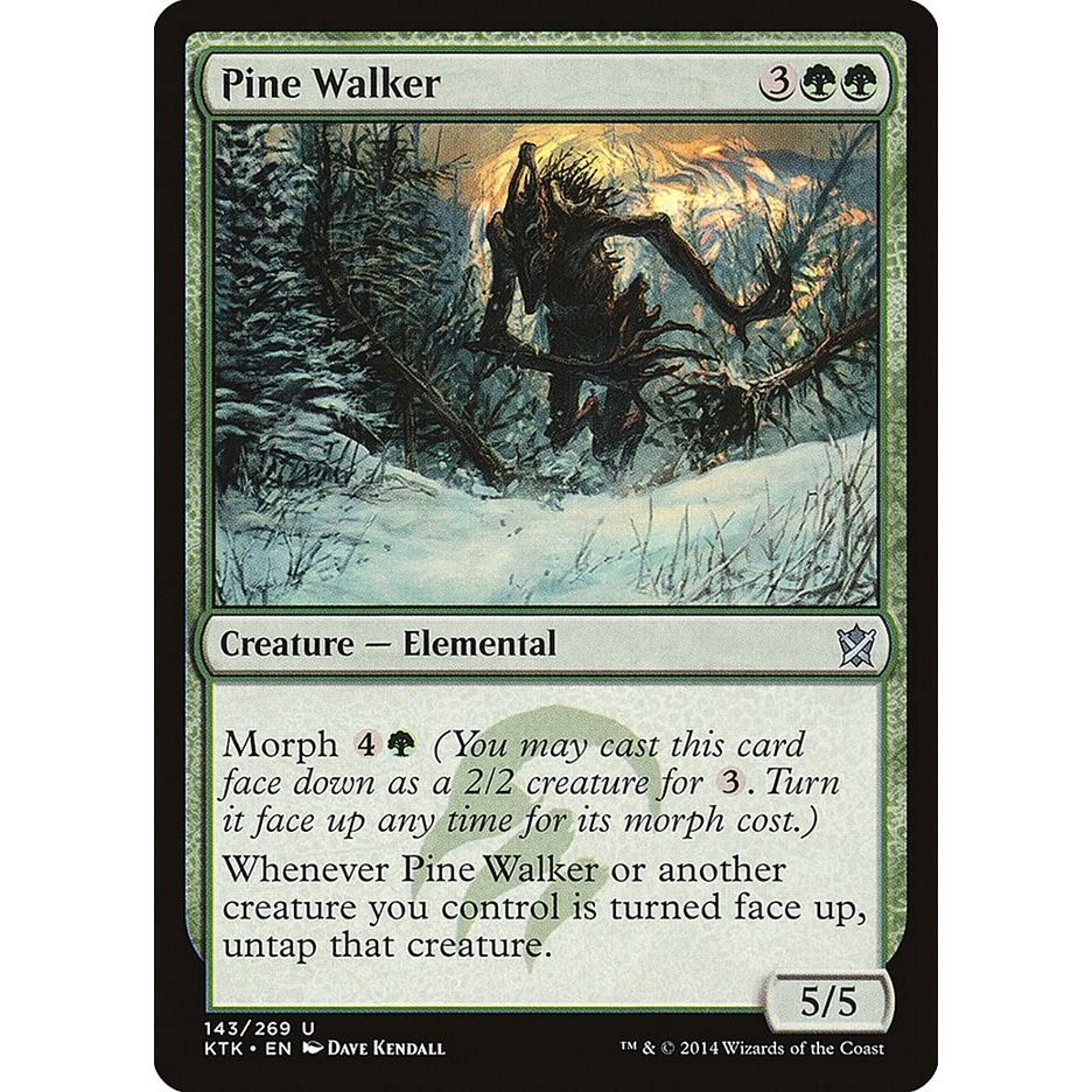 Image for Pine Walker (143) (KTK) - Magic: The Gathering