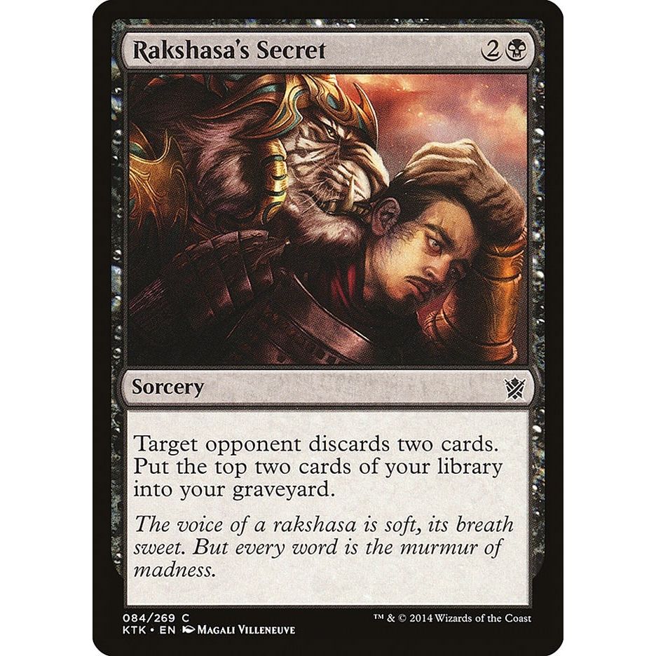 Image for Rakshasa's Secret (84) (KTK) - Magic: The Gathering