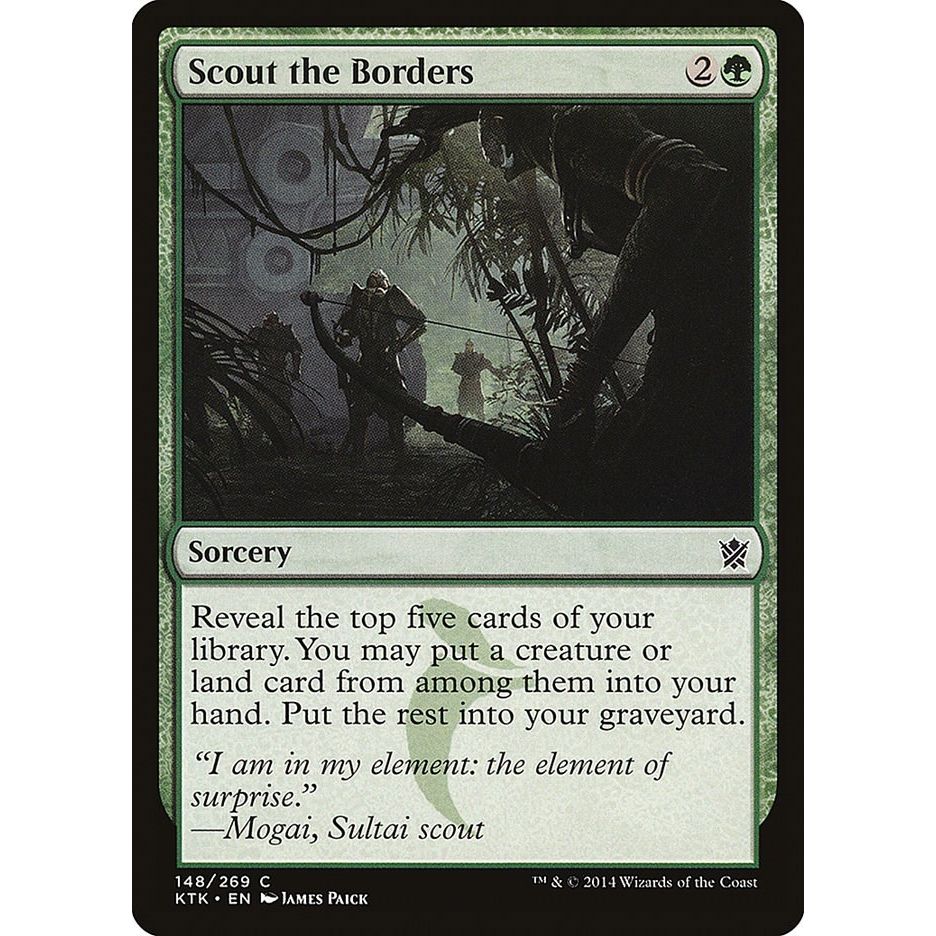 Image for Scout the Borders (148) (KTK) - Magic: The Gathering