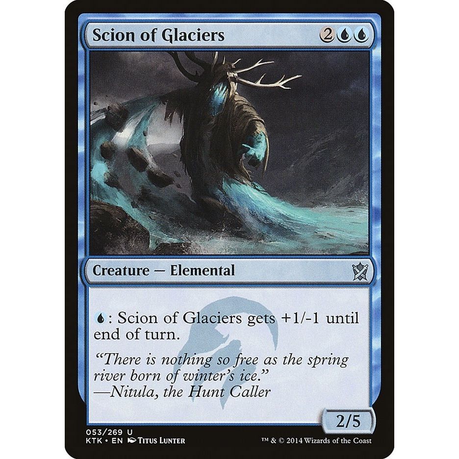 Image for Scion of Glaciers (53) (KTK) - Magic: The Gathering