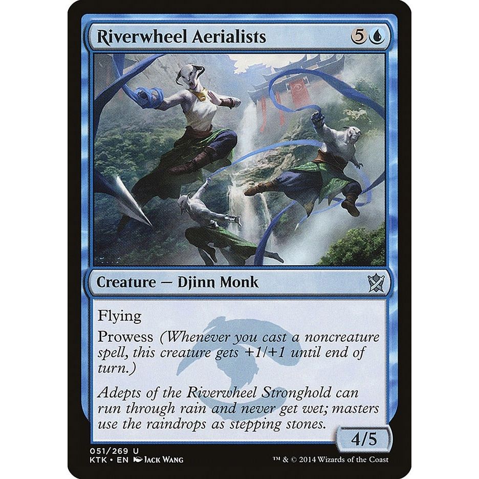 Image for Riverwheel Aerialists (51) (KTK) - Magic: The Gathering