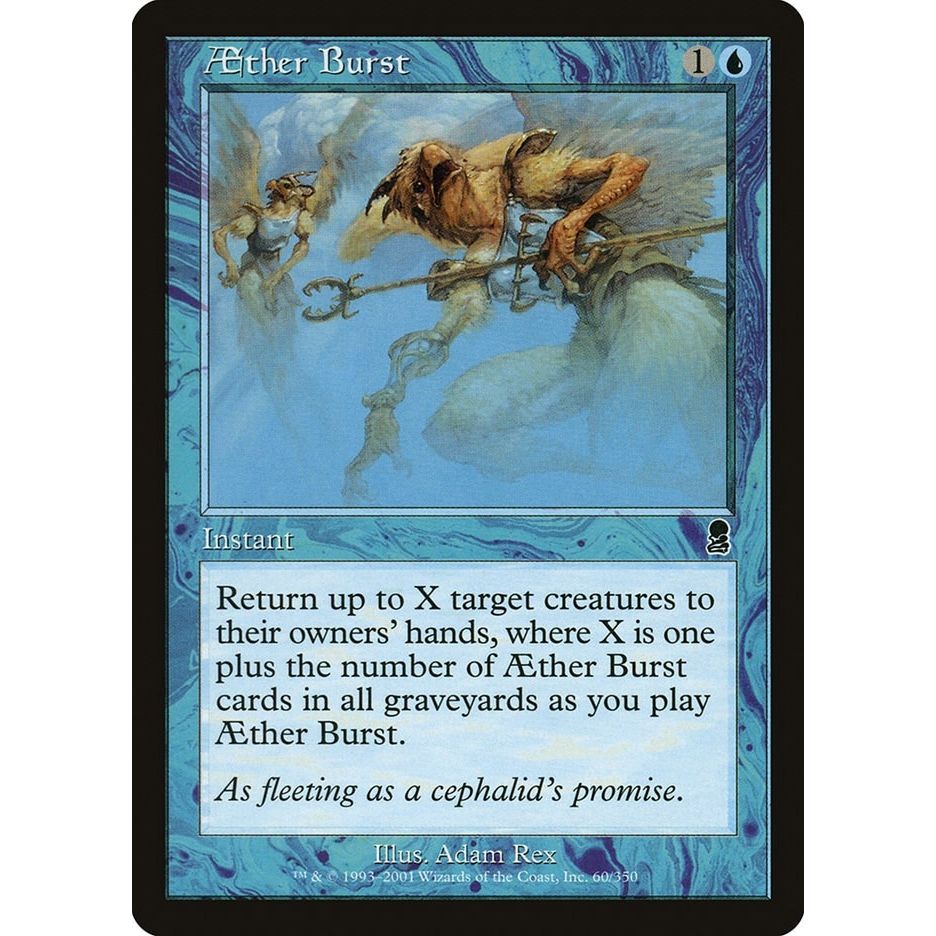 Image for Aether Burst (60) (ODY) - Magic: The Gathering