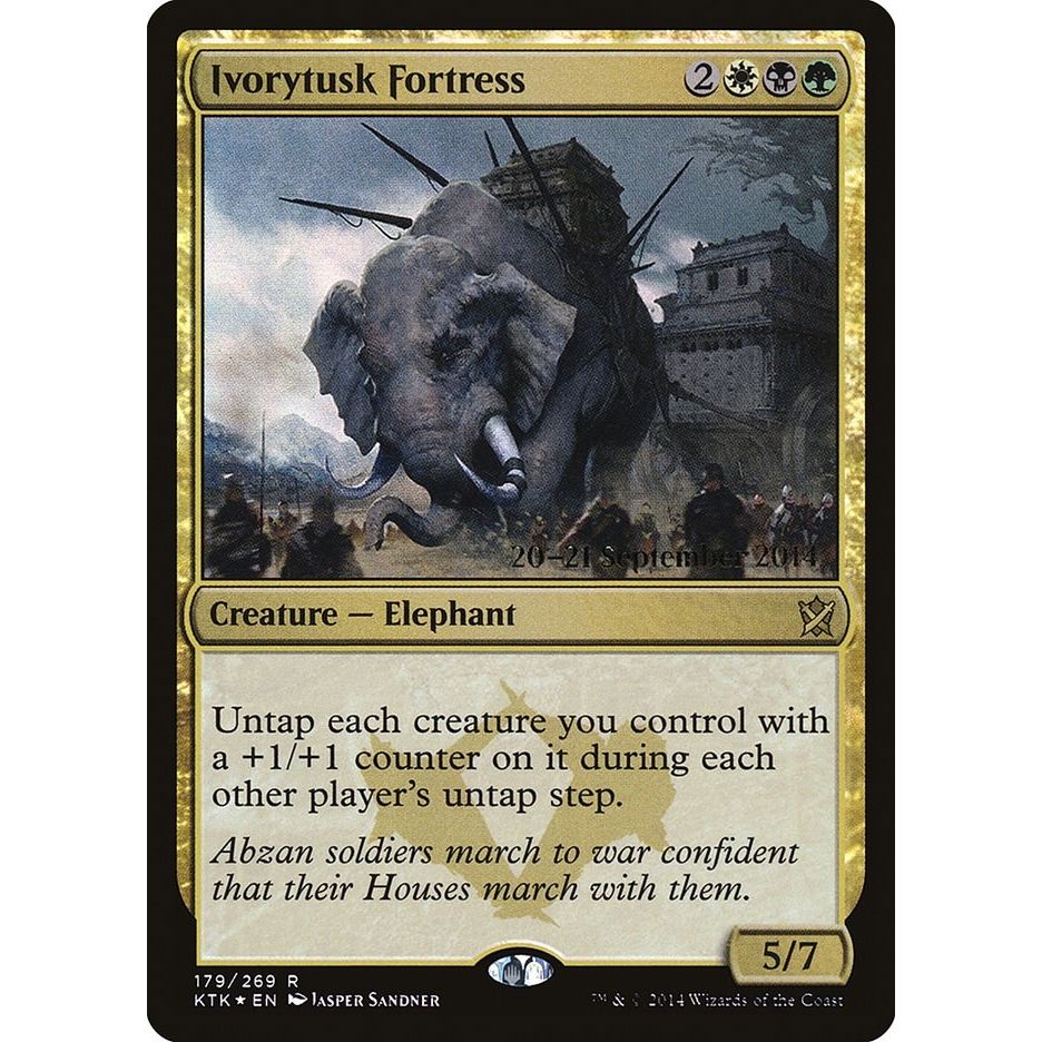 Image for Ivorytusk Fortress (179) (PRE) - Magic: The Gathering