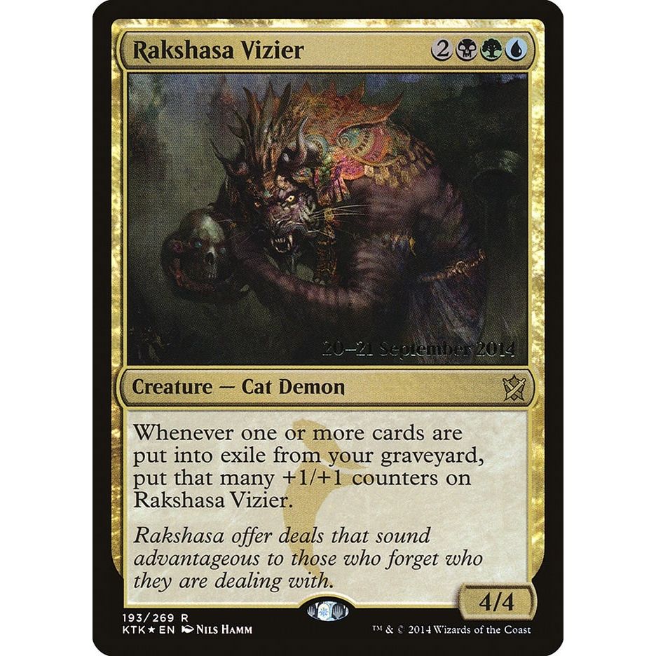 Image for Rakshasa Vizier (193) (PRE) - Magic: The Gathering