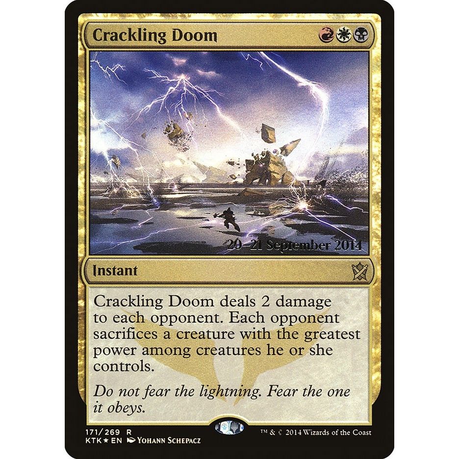 Image for Crackling Doom (171) (PRE) - Magic: The Gathering