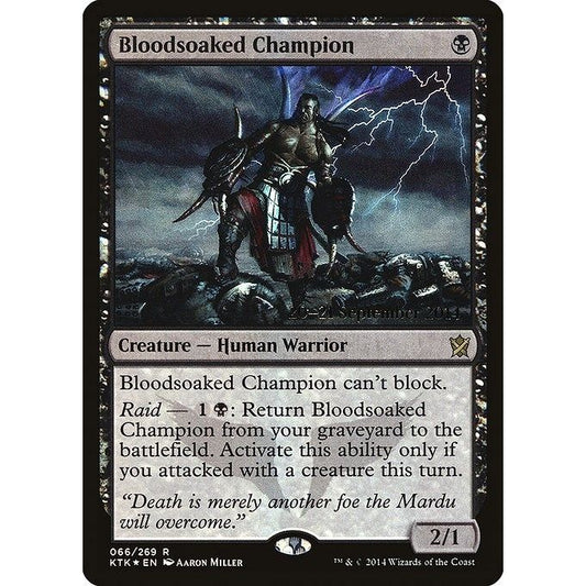 Image for Bloodsoaked Champion (66) (PRE) - Magic: The Gathering
