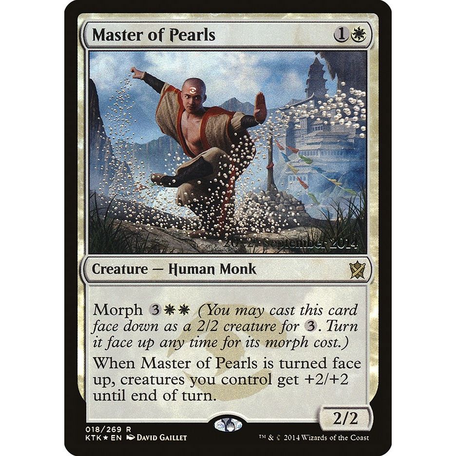 Image for Master of Pearls (18) (PRE) - Magic: The Gathering