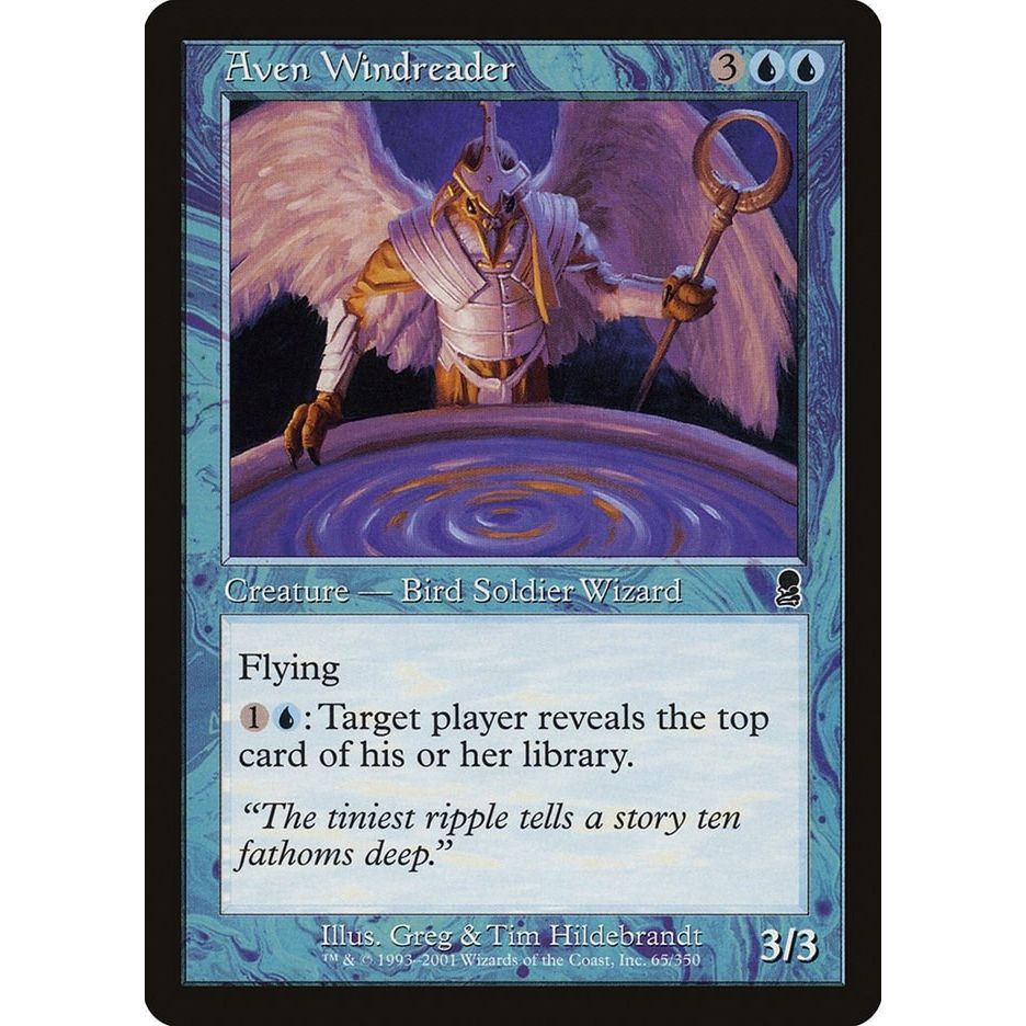 Image for Aven Windreader (65) (ODY) - Magic: The Gathering