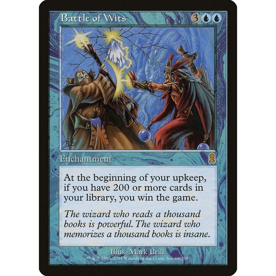 Image for Battle of Wits (69) (ODY) - Magic: The Gathering