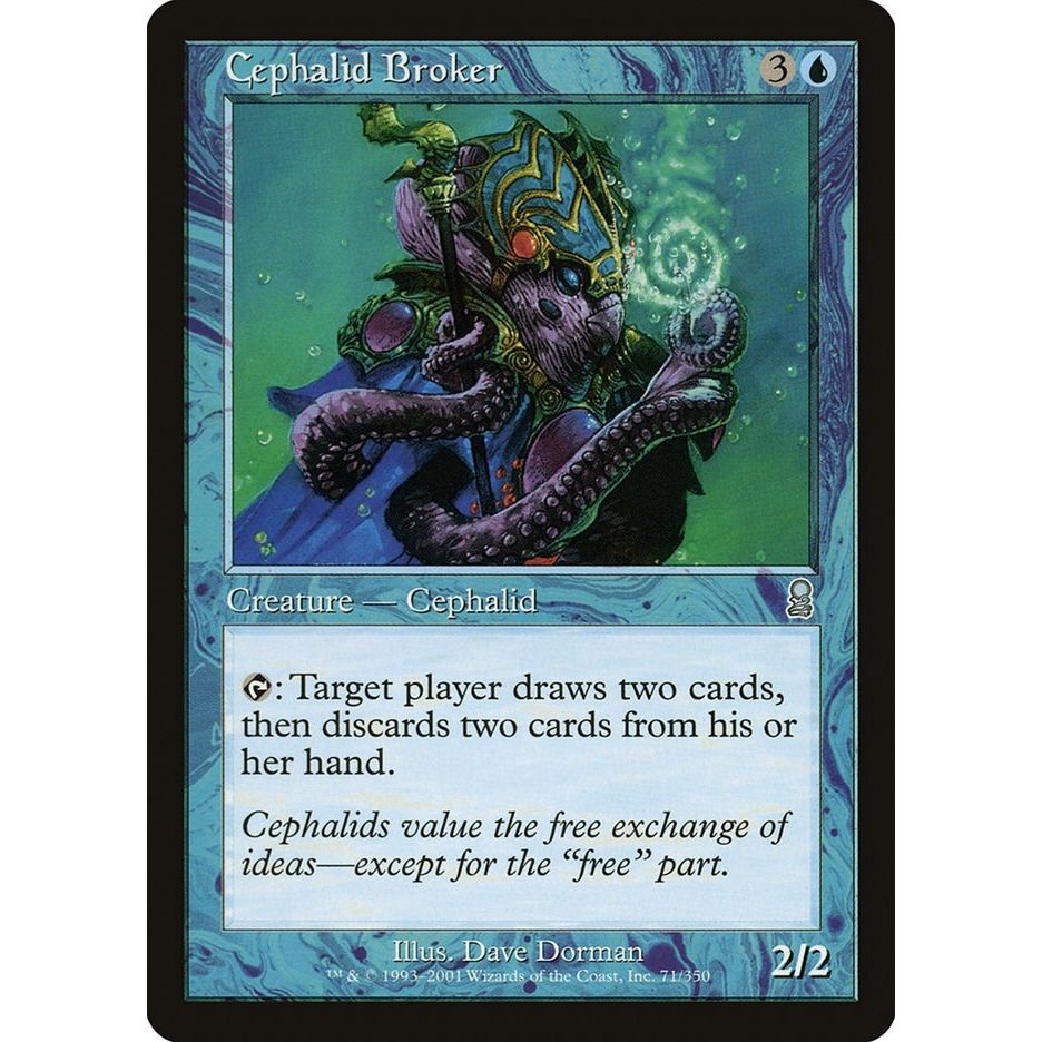 Image for Cephalid Broker (71) (ODY) - Magic: The Gathering