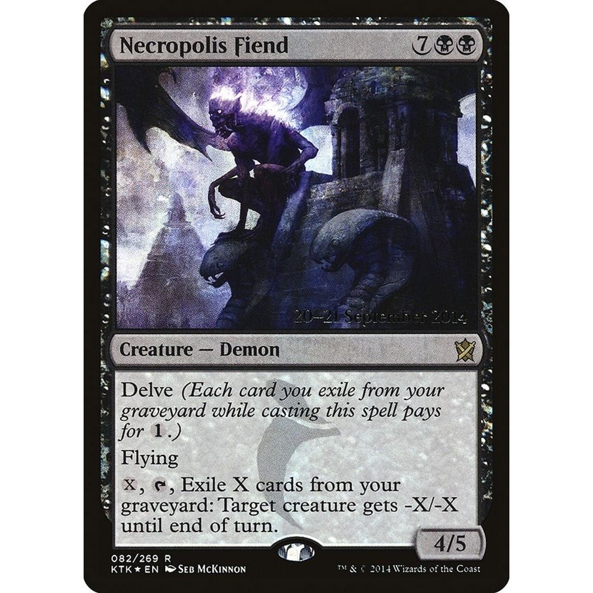 Image for Necropolis Fiend (82) (PRE) - Magic: The Gathering