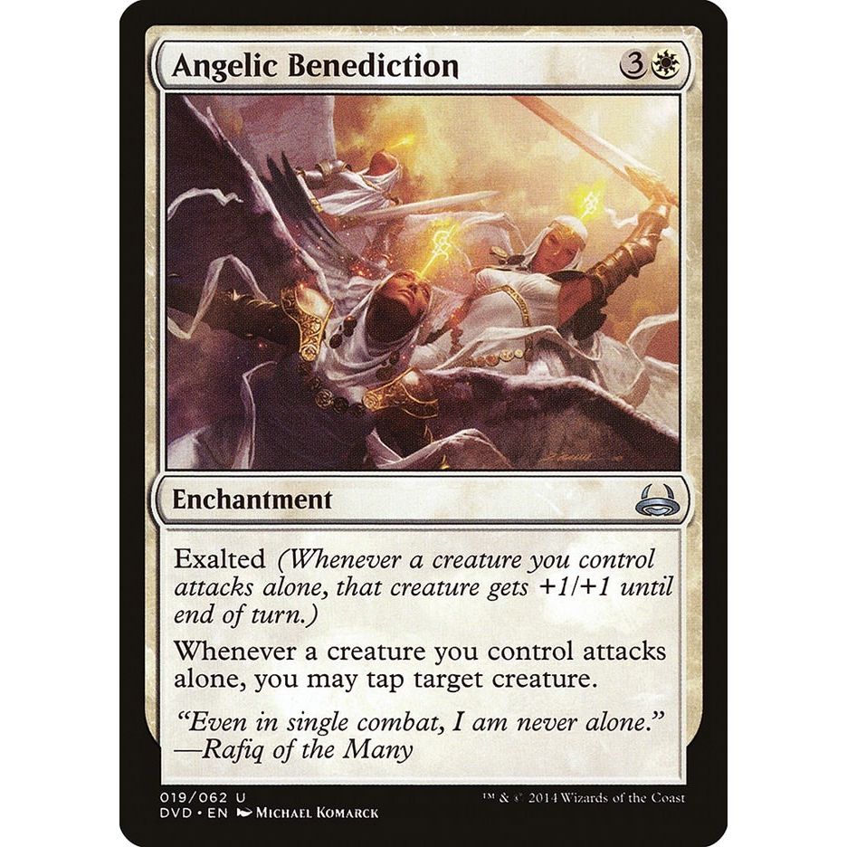 Image for Angelic Benediction (19) (DD3) - Magic: The Gathering