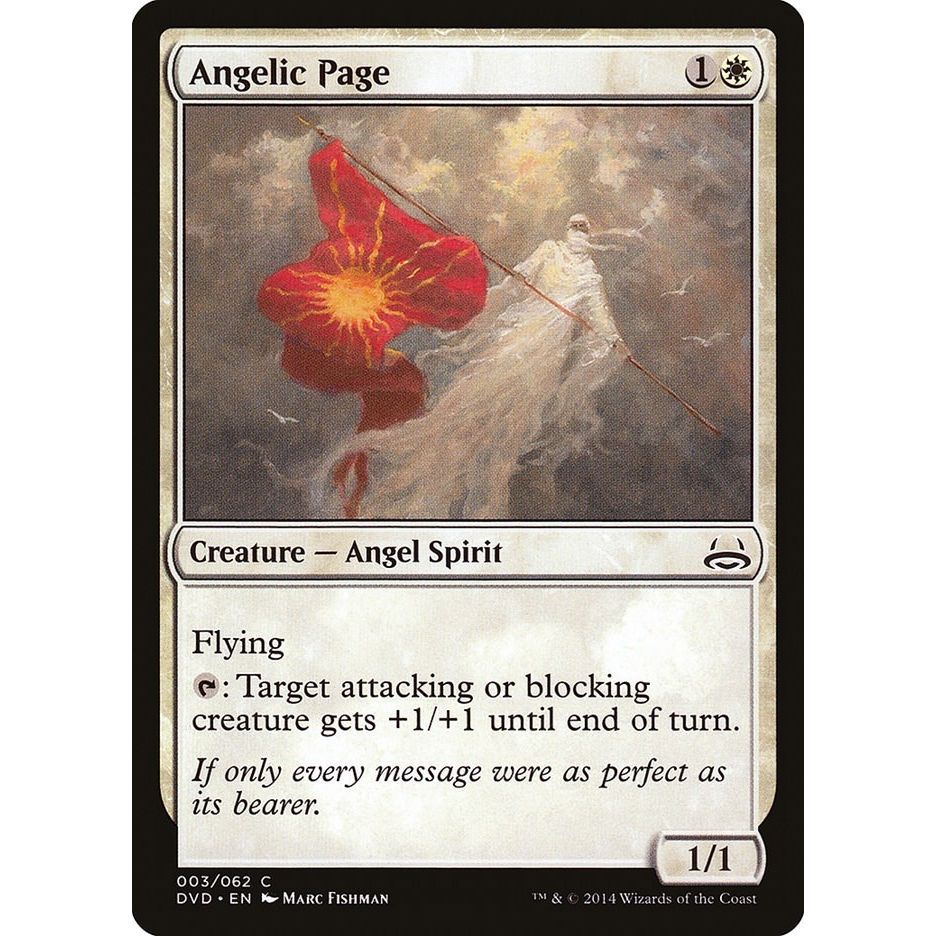 Image for Angelic Page (3) (DD3) - Magic: The Gathering
