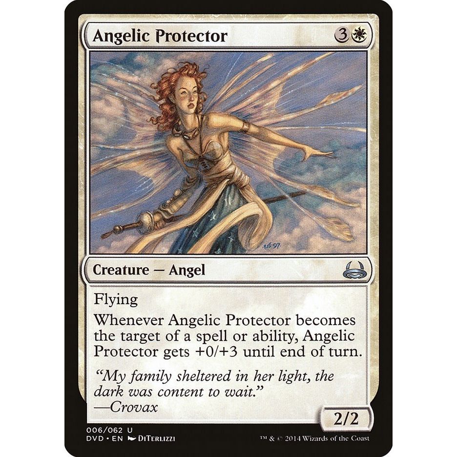 Image for Angelic Protector (6) (DD3) - Magic: The Gathering