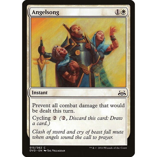 Image for Angelsong (15) (DD3) - Magic: The Gathering
