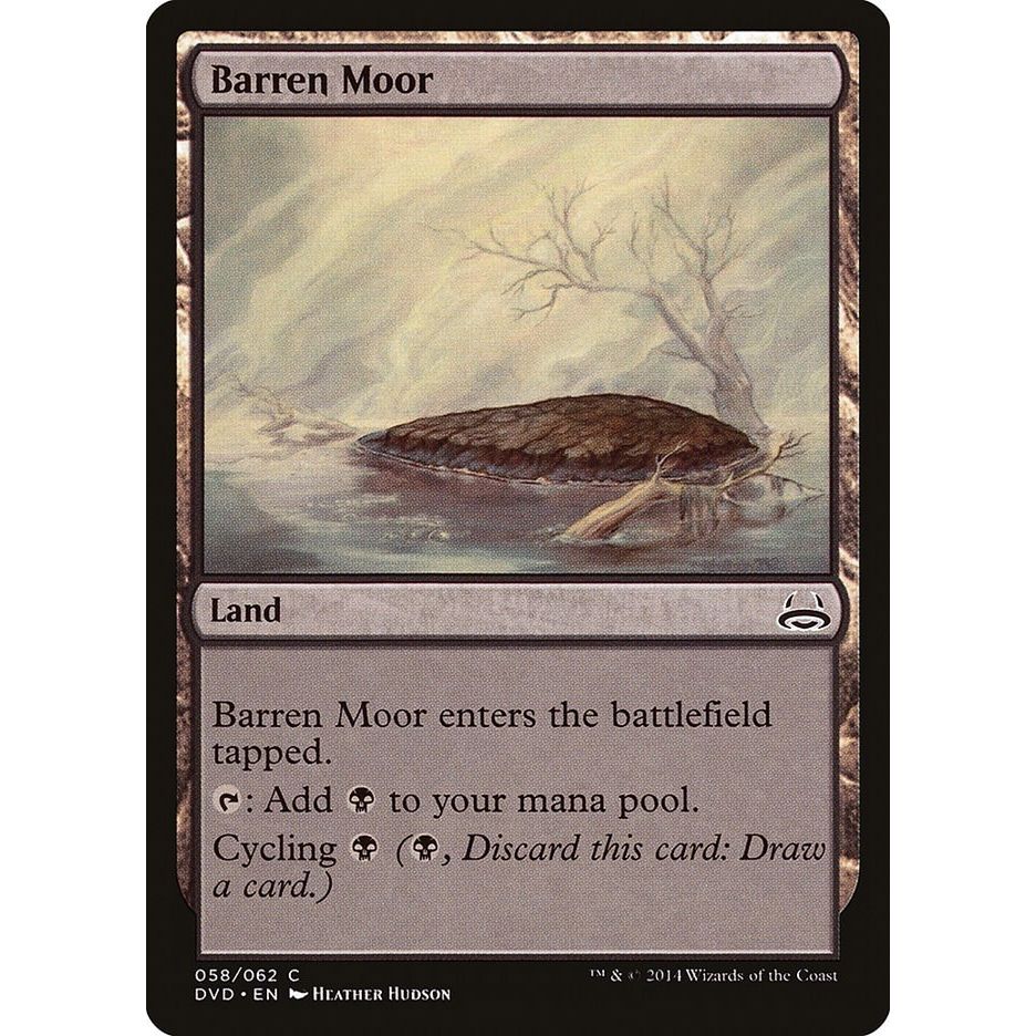 Image for Barren Moor (58) (DD3) - Magic: The Gathering