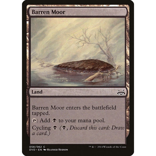 Image for Barren Moor (58) (DD3) - Magic: The Gathering
