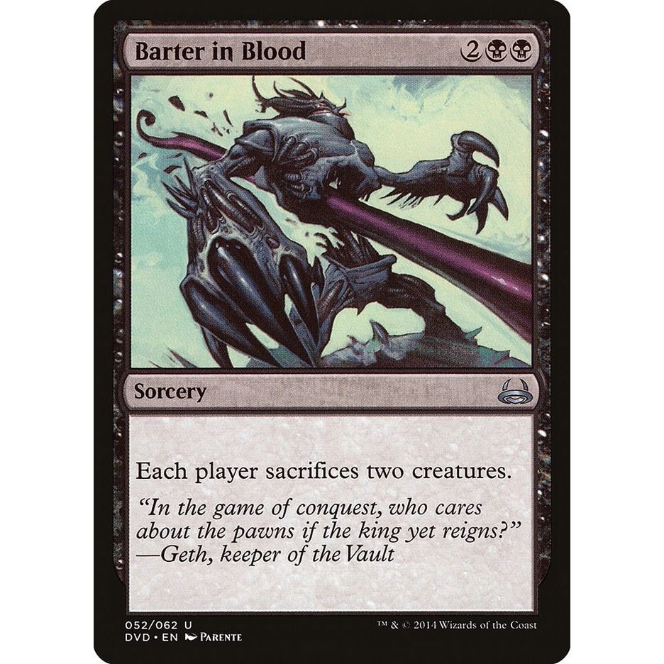 Image for Barter in Blood (52) (DD3) - Magic: The Gathering