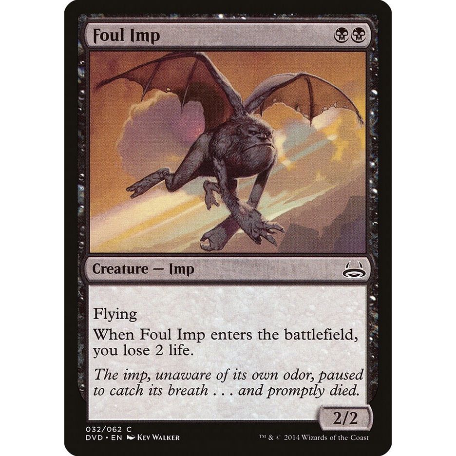 Image for Foul Imp (32) (DD3) - Magic: The Gathering