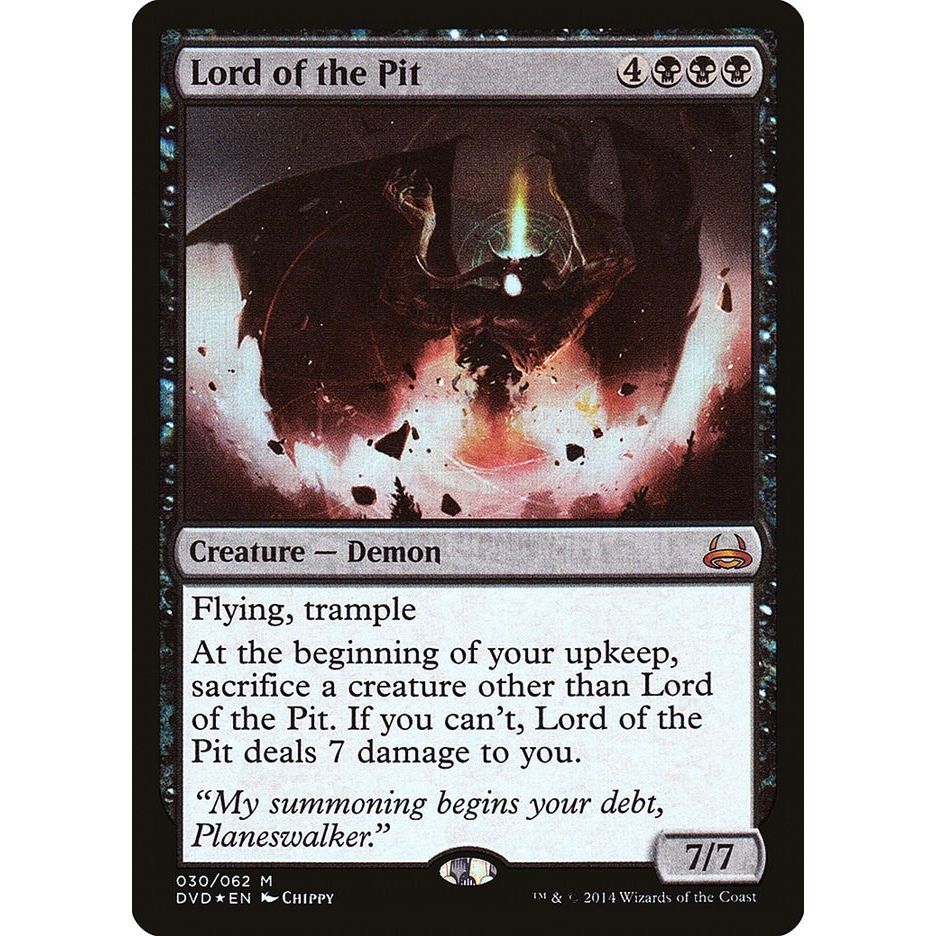 Image for Lord of the Pit (30) (DD3) - Magic: The Gathering