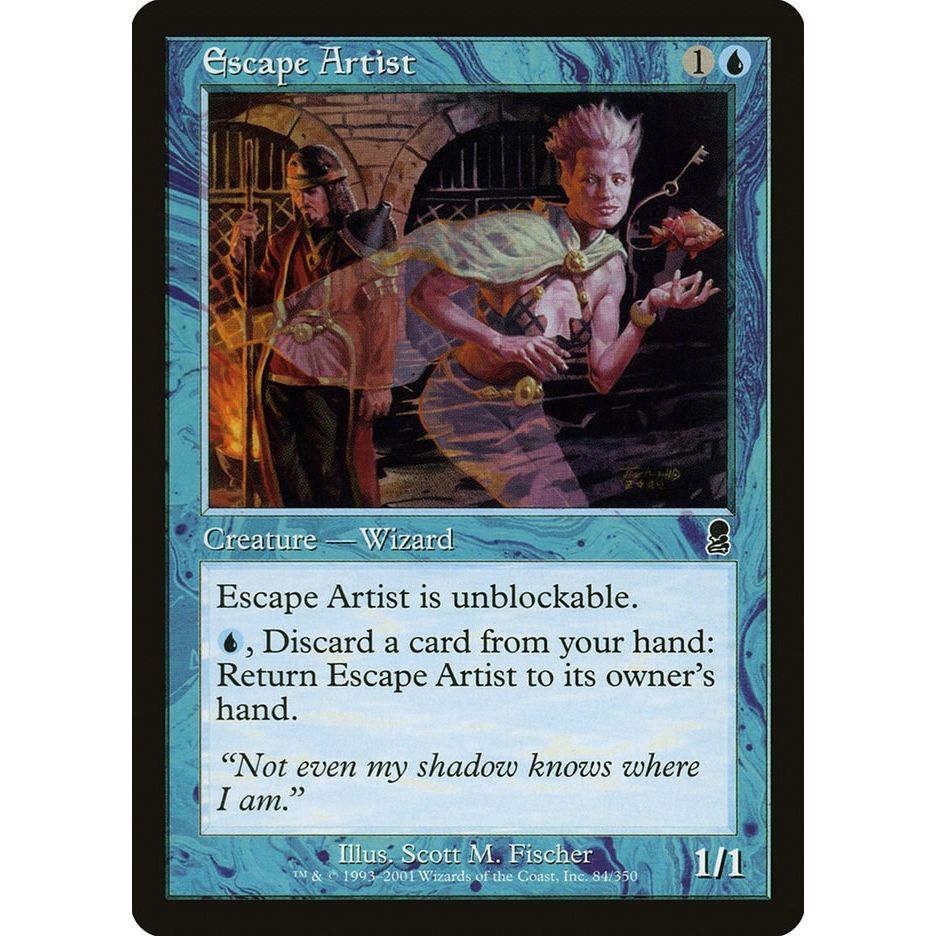 Image for Escape Artist (84) (ODY) - Magic: The Gathering