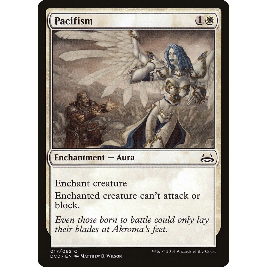 Image for Pacifism (17) (DD3) - Magic: The Gathering
