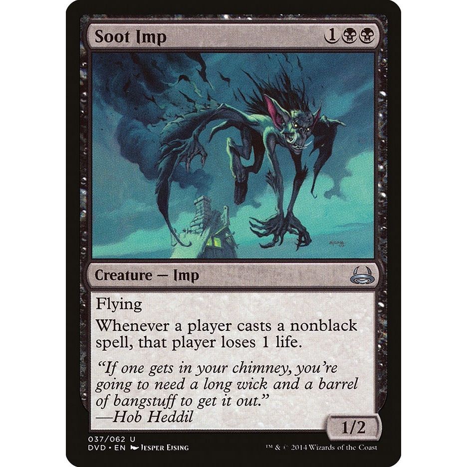 Image for Soot Imp (37) (DD3) - Magic: The Gathering