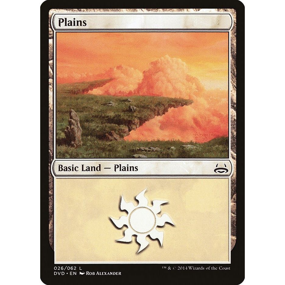 Image for Plains (026) (26) (DD3) - Magic: The Gathering