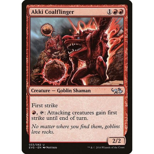 Image for Akki Coalflinger (33) (DD3) - Magic: The Gathering