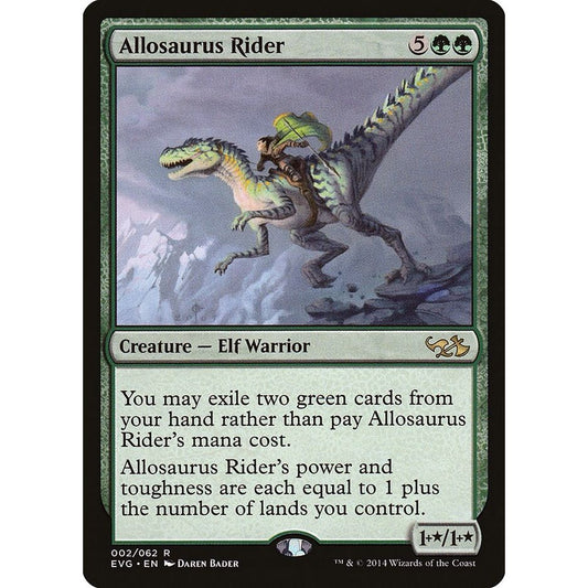 Image for Allosaurus Rider (2) (DD3) - Magic: The Gathering