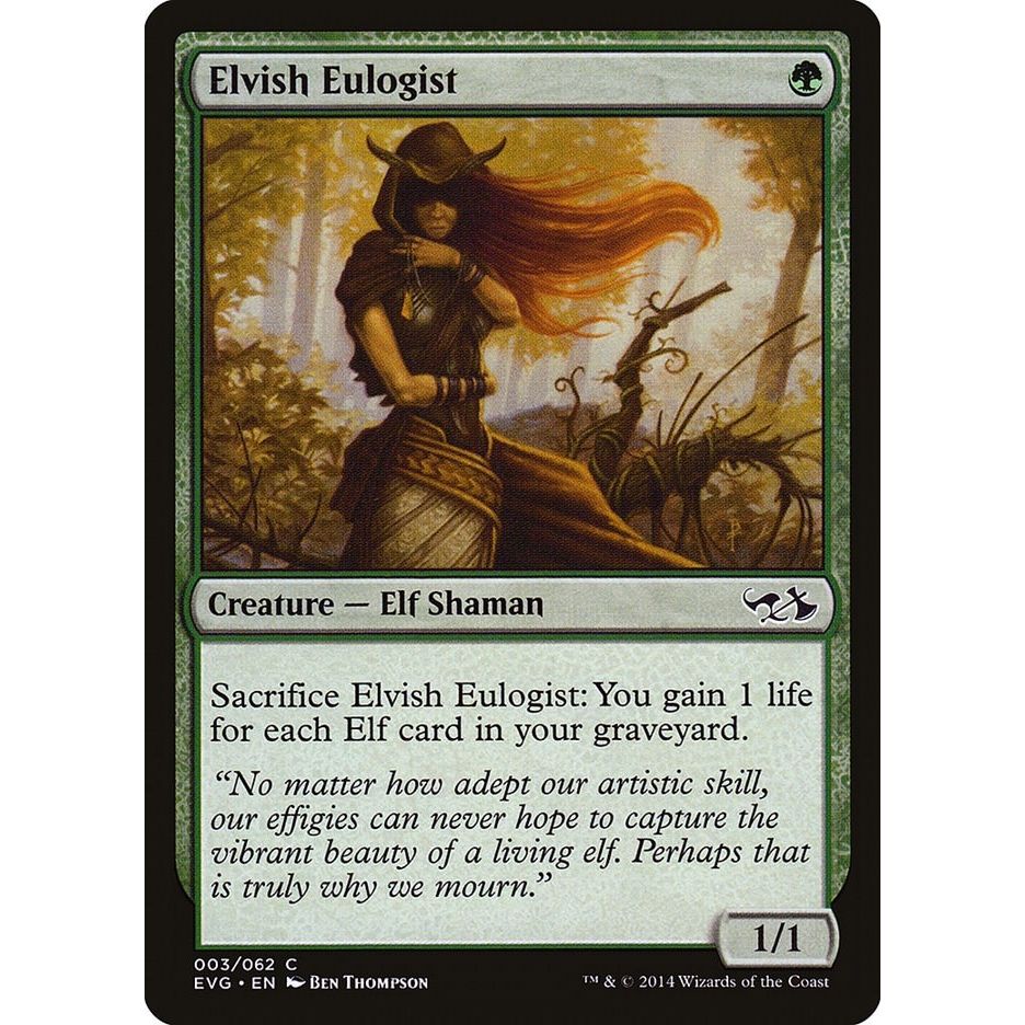 Image for Elvish Eulogist (3) (DD3) - Magic: The Gathering